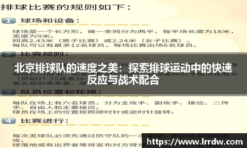 北京排球队的速度之美：探索排球运动中的快速反应与战术配合